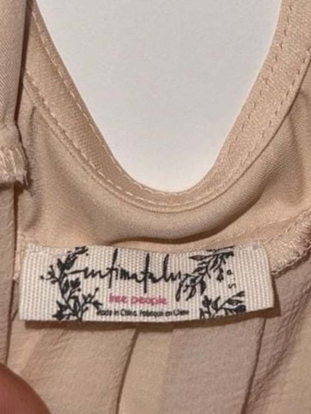 Intimately Free People Lace Trim Slip Dress Size S - Picture 2 of 7
